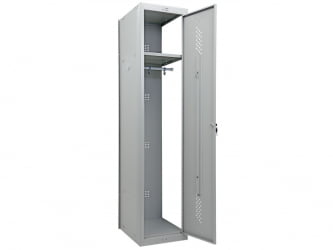 Шкаф для раздевалок ПРАКТИК усиленный МЛ 01-40 дополнительный модуль (ЛС-001-40) / ML (LS-001-40)